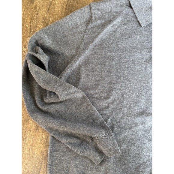 Lot of 2 John Ashford Extra Fine Merino Wool Sweater Polo Shirt Mens Large - Picture 12 of 16